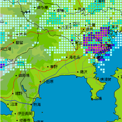 雨雲レーダー